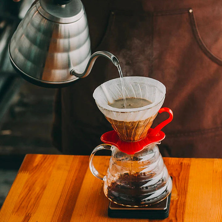 Hario V60 Glass Coffee Dripper - Size 01 from the you barista coffee company uk london surrey