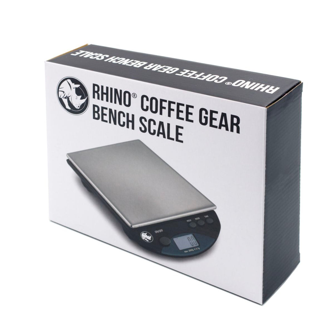 Rhino Coffee Gear Digital Bench Scale 2kg/0.1g by the You Barista Coffee Company UK London Surrey