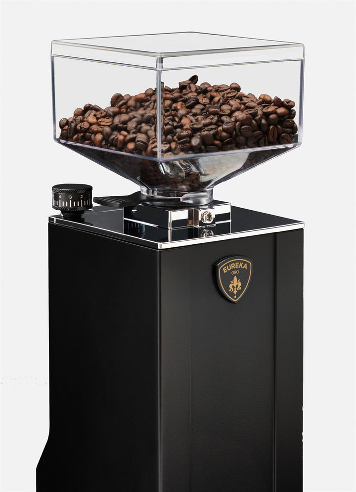 Eureka Mignon XL Coffee Grinder + Mignon Mat Kit - Black/Chrome By the You Barista Coffee Company UK London Surrey