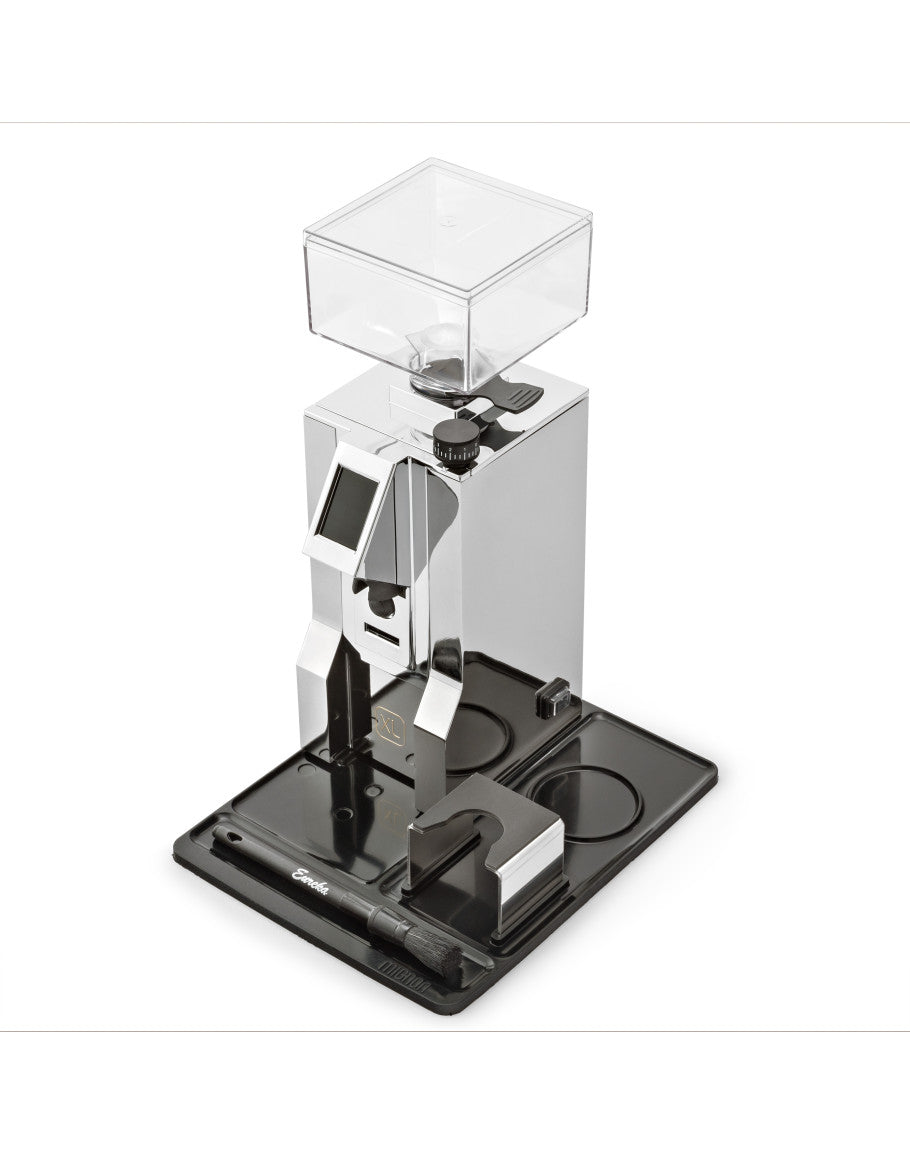 Eureka Mignon XL Coffee Grinder + Mignon Mat Kit - Chrome By the You Barista Coffee Company UK London Surrey