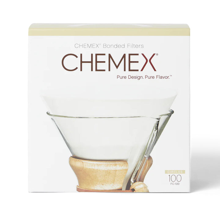 Chemex Pre-Folded Filter Circles FC-100 You Barista Coffee Company UK London Surrey