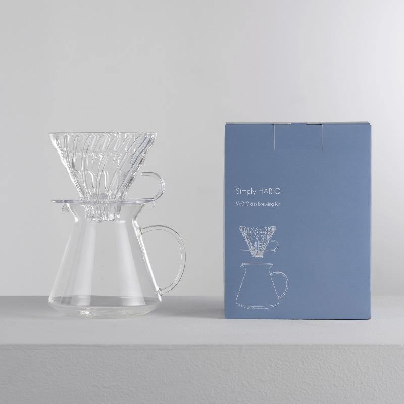 Simply Hario V60 All Glass Brewing Kit - You Barista - Manual Coffee Brewers