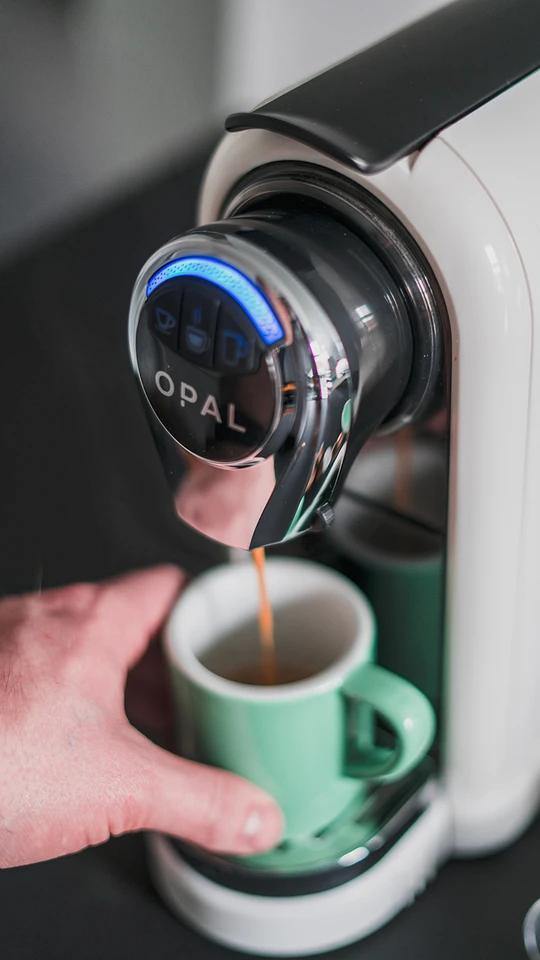 Opal One Capsule Pod Coffee Machine - White Version - You Barista - Pod Capsule Coffee Machine