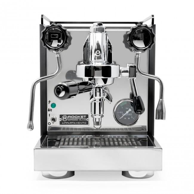 Rocket Espresso Appartamento Serie Nera Espresso Coffee Machine - Black/White - You Barista Coffee Company - Espresso Coffee Machines
