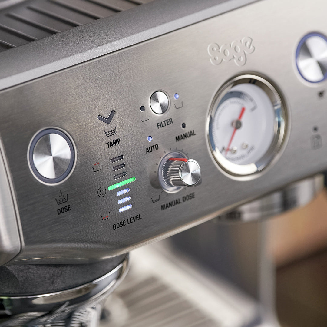 Sage Barista Express Impress Espresso Machine (Stainless Steel) The You Barista Coffee Company UK London Surrey