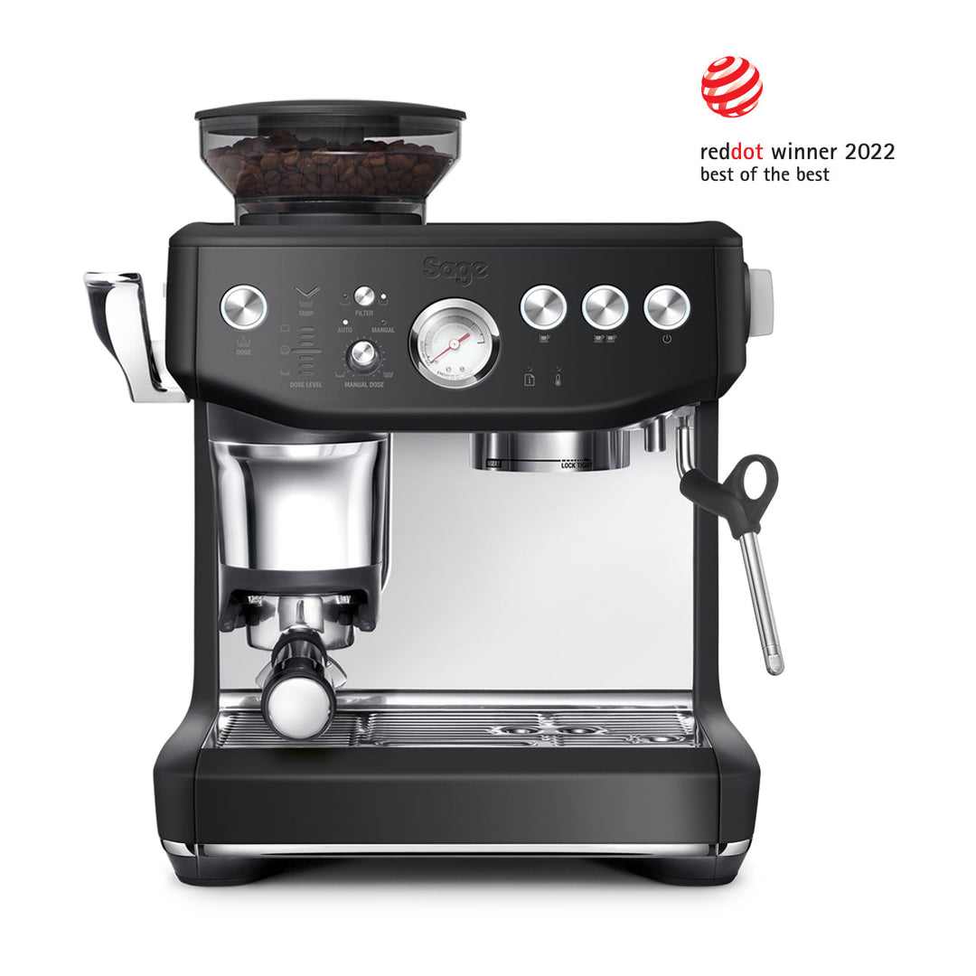 Sage Barista Express Impress Espresso Machine (Black Truffle) The You Barista Coffee Company UK London Surrey