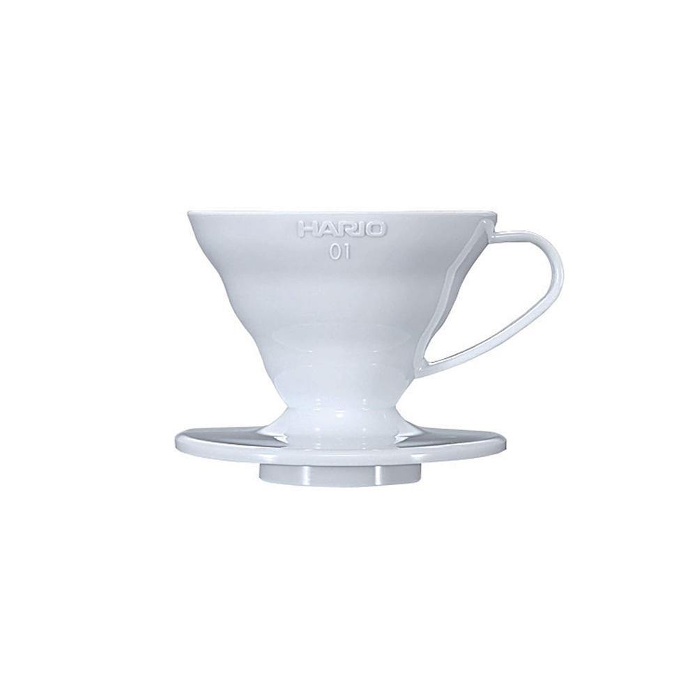 Hario V60 Plastic Coffee Dripper White - Size 01 - You Barista - Manual Coffee Brewers