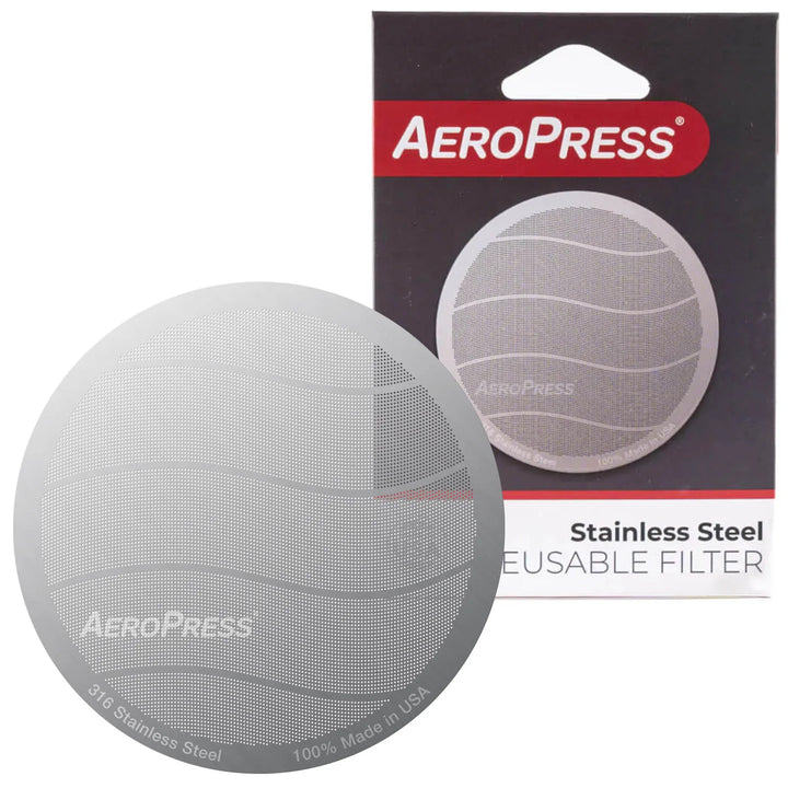 AeroPress Stainless Steel Reusable Coffee Filter The You Barista Coffee Company UK London Surrey
