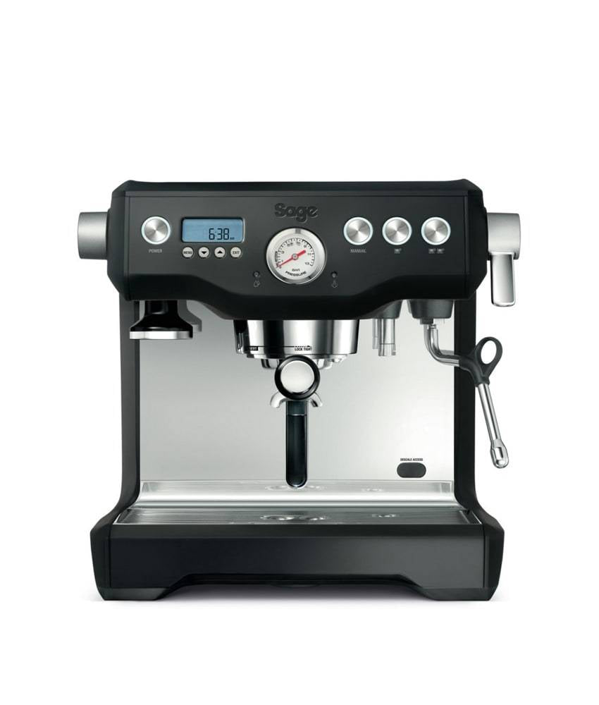 Sage The Dual Boiler Black Truffle Espresso Machine The You Barista Coffee Company UK London Surrey